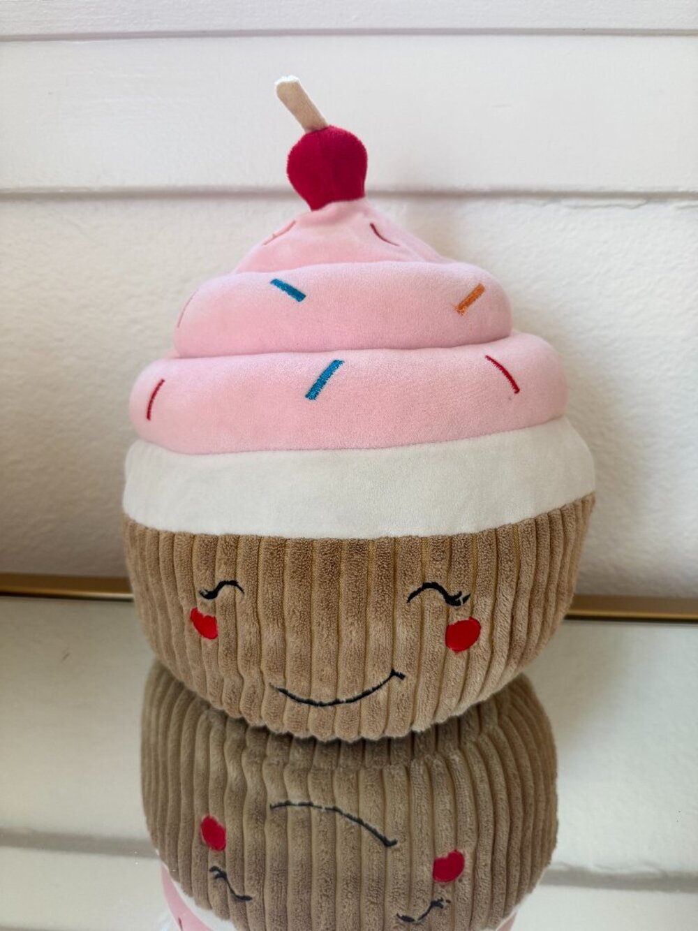 Mimicoco Plush Pink Sky Miss Cupcake Weighted Snug Bud Plush
